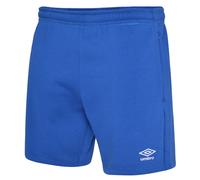 (4XL, Royal Blue/White) Umbro Mens Club Leisure Shorts