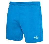 Umbro Mens Club Leisure Shorts - Royal Blue/White - S - Royal Blue/White - 70% Cotton/30% Polyester