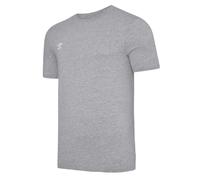 Umbro Mens Club Leisure T-Shirt (Light Grey Marl) Cotton - Size 3XL