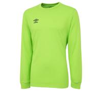 Umbro Mens Club Long-Sleeved Jersey (Green Gecko) - Size Large