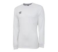 Umbro Mens Club Long-Sleeved Jersey (White) - Size Large