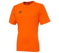 Umbro Mens Club Short-Sleeved Jersey (Shocking Orange) - Size Large