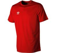 Umbro Mens Club Short-Sleeved Jersey - Vermillion - Vermillion - S