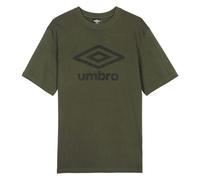 Umbro Mens Core Big Logo T-Shirt - Forest Night/Black - Forest Night/Black - L