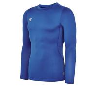 Umbro Mens Core Crew Neck Long-Sleeved Base Layer Top (Royal Blue) - Size Large