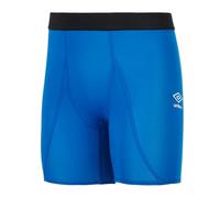 Umbro Mens Core Power Logo Base Layer Shorts - Royal Blue - XL - Royal Blue - 93% Polyester/7% Elastane