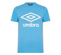 Umbro Mens Cotton T-Shirt Sky Blue Marl S