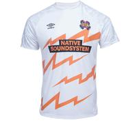 Umbro Mens Culture Clash Red Bull Jersey - White/Nimbus Cloud - White/Nimbus Cloud - XXL