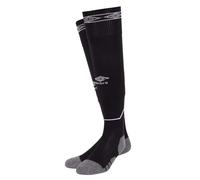 Umbro Mens Diamond Football Socks (Black/White) - Size Large