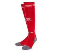 Umbro Mens Diamond Football Socks (Vermillion/White) - Red - Size Large