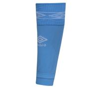 Umbro Mens Diamond Leg Sleeves (Sky Blue/White) - Size Large