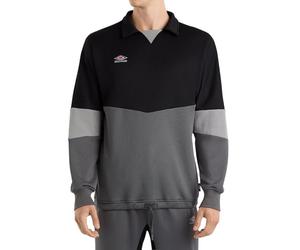 Umbro Mens Drill Top (XL) (Black/Iron Gate/Monument)