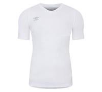 Umbro Men's Elite V Neck Base Layer Top in White | Size: Medium Umbro White M