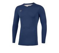 Umbro Mens Elite V Neck Base Layer Top - Navy - Navy - XL
