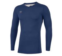 Umbro Mens Elite V Neck Base Layer Top (Navy) - Size X-Large