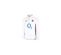 Umbro Mens England Long Sleeve Classic Rugby Shirt 2021 White/red S