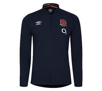 Umbro Mens England Rugby Anthem Jacket 2023 2024 Adults Navy Blazer XL