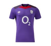 Umbro Mens England Rugby Gym Training T-Shirt 2024 Adults Violet/Red M