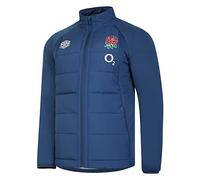 Umbro Men's England Thermal (O2) Jacket, Ensign Blue Bachelor Button, L UK