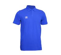 Umbro Mens Essential Polo Shirt (L) (Royal Blue/White)