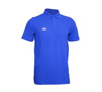 Umbro Mens Essential Polo Shirt - Royal Blue/White - 4XL - Royal Blue/White - 50% Cotton/50% Polyester