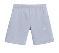 Umbro Mens Fleece Logo Casual Shorts - Grey Marl - L - Grey Marl - 70% Cotton/30% Polyester