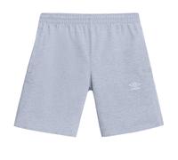 Umbro Mens Fleece Logo Casual Shorts - Grey Marl - XXL - Grey Marl - 70% Cotton/30% Polyester