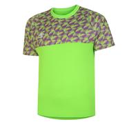 Umbro Mens Flux Goalkeeper Jersey (Green Gecko/Purple Cactus) - Forest Green - Size Small