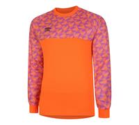 Umbro Men's Flux Long-Sleeved Goalkeeper Jersey in Terracotta | Size: Medium Umbro Terracotta M