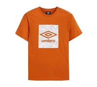 Umbro Mens Geo Wave T-Shirt - Gold Flame - Gold Flame - L