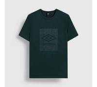 Umbro Mens Geo Wave T-Shirt - June Bug - June Bug - M