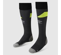 Umbro Mens Goal Keeper Socks in Black yellow - Size Medium