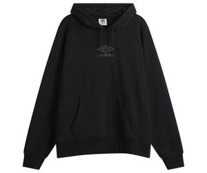 Umbro Men's Iconic Hoodie Black/Volcanic Ash