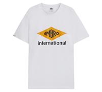Umbro Mens International Diamond T-Shirt - Brilliant White - Brilliant White - S