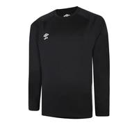 Umbro Men's Knitted Raglan Rugby Drill Top Black L