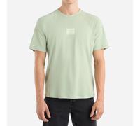 Umbro Mens Layered Box Logo T-Shirt (Frosty Green) Cotton - Size Medium