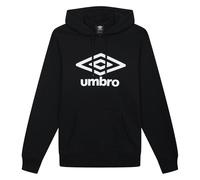 Umbro Mens Logo Hoodie (L) (Black)