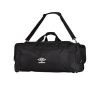 Umbro Men's Megadeck II Wheeled Duffel Bag in Black | Size: XL Umbro Black XL
