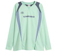 Umbro Men's Panelled Long Sleeve Jersey Ocean Wave/Grisaille/Infinity