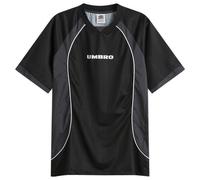 Umbro Men's Panelled Raglan Shirt Black/Volcanic Ash/Brilliant White XL