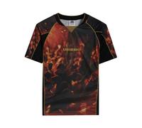 Umbro Mens Panelled Raglan T-Shirt - Black - Black - M