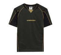 Umbro Men's Panelled Raglan T-Shirt in Dark Green | Size: Medium Umbro Dark Green M