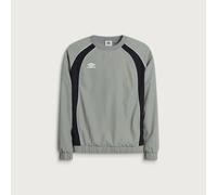 Umbro Men's Panelled Sweatshirt Neutral Gray/Black/Brilliant White 2XL