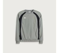 Umbro Men's Panelled Sweatshirt Neutral Gray/Black/Brilliant White XL