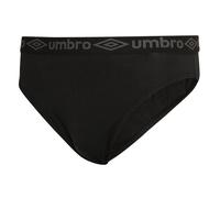 6 x Umbro Mens Plain Briefs (2 x Pack of 3) Black Medium RRP £44