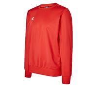 Umbro Mens Polyester Sweatshirt - Vermillion - XXL - Vermillion - 100% Polyester