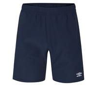 Umbro Mens Premier Long Woven Shorts in Navy - Size Small