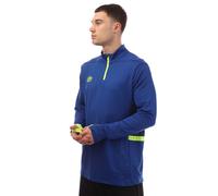 Umbro Mens Premier Mid Layer Training Top in Blue yellow - Size 2XL