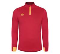 Umbro Mens Premier Mid Layer Training Top in Red - Size Medium