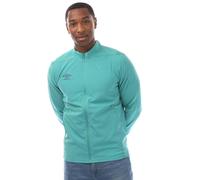 Umbro Mens Premier Presentation Jacket - Teal - M - Teal - 100% Polyester